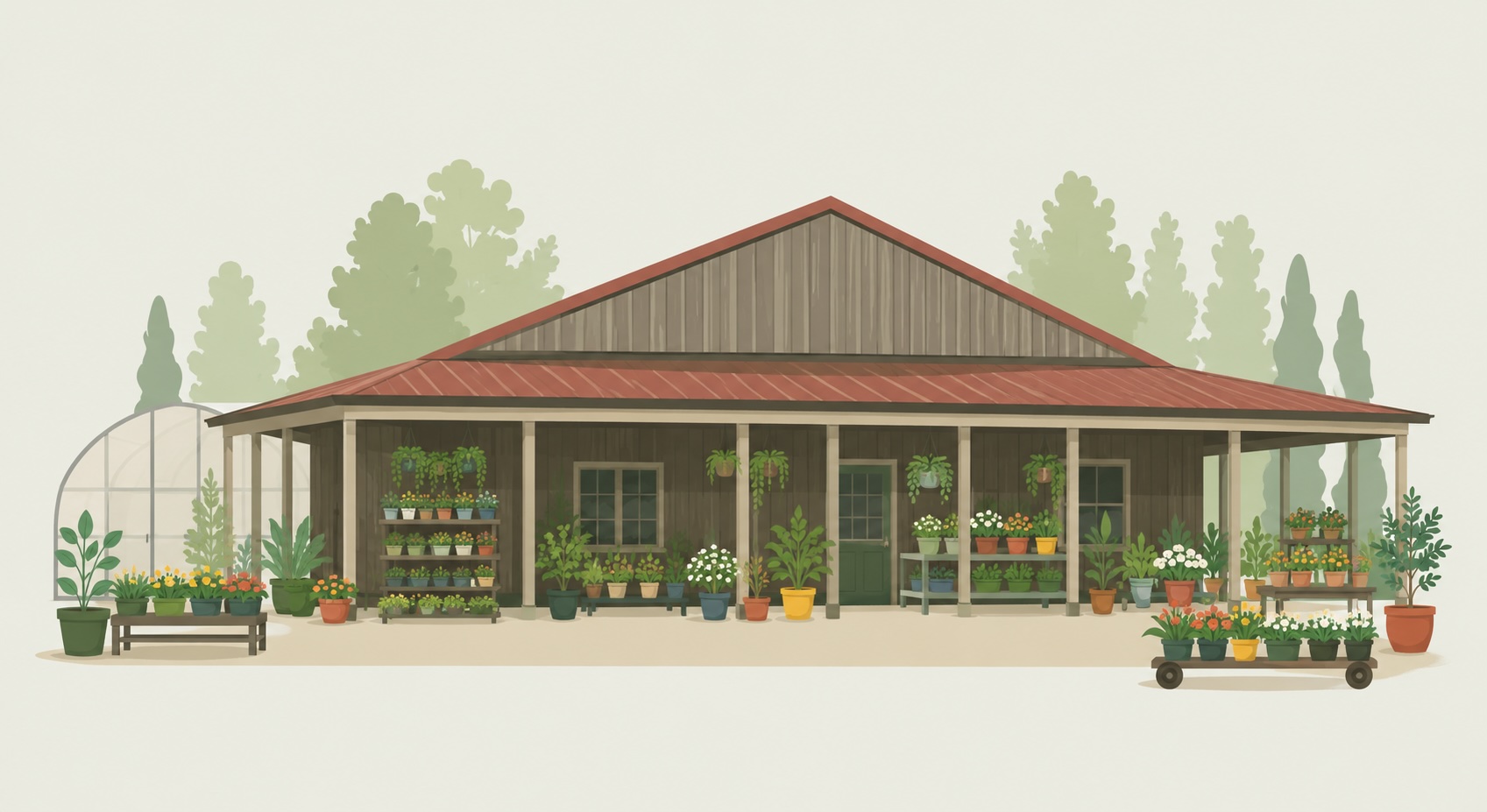 Dan West Garden Center Eads location